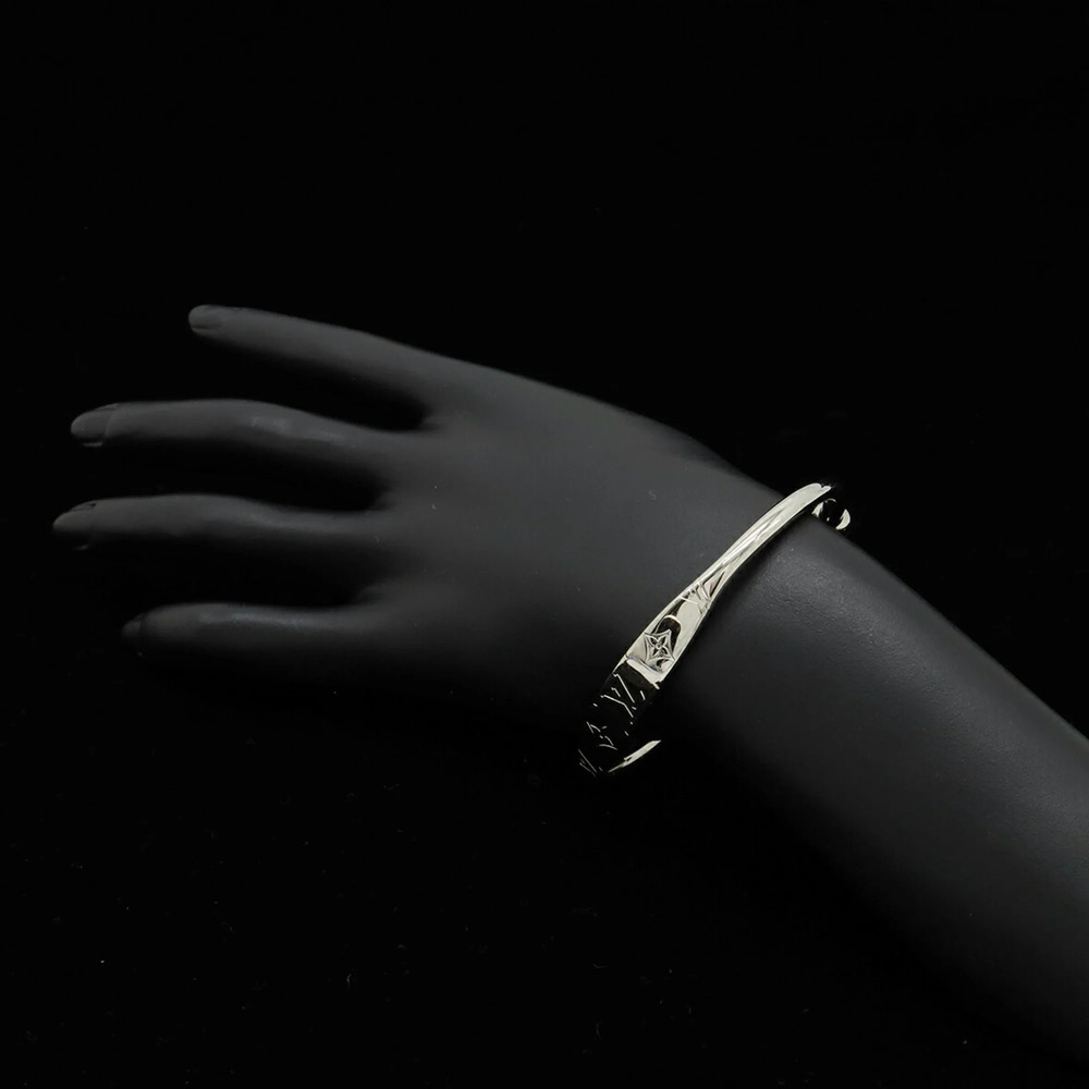 LOUIS VUITTON Brown Monogram Charm Bracelet - Picture 7 of 7
